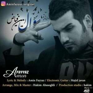 دانلود آهنگ جدید امین فیاض به نام سوال