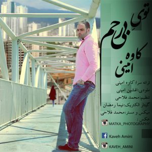 دانلود آهنگ جدید کاوه امینی به نام توی بی رحم