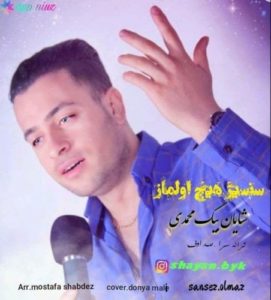 دانلود آهنگ جدید شایان بیگ محمدی به نام سنسیز هیچ اولماز