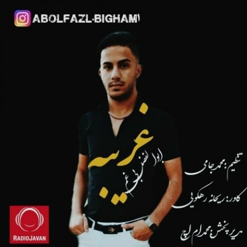 دانلود آهنگ جدید ابولفضل بی غم به نام غریبه دانلود آهنگ جدید ابولفضل بی غم به نام غریبه