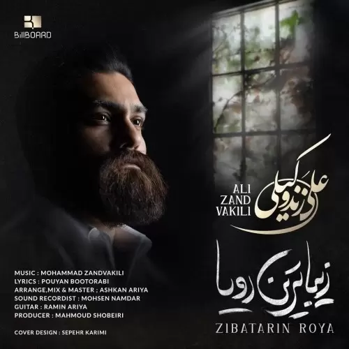 دانلود آهنگ جدید علی زندوکیلی به نام زیباترین رویا