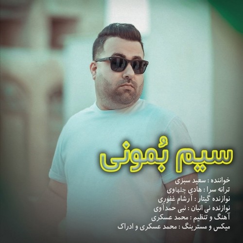 دانلود آهنگ جدید سعید سبزی به نام سیم بمونی دانلود آهنگ جدید سعید سبزی به نام سیم بمونی